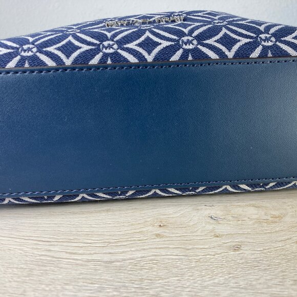 Michael Kors Ember Small Messenger Top Handle Handbag Crossbody in Denim - Picture 9 of 11